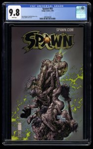 Spawn #93 CGC NM/M 9.8 White Pages Greg Capullo Cover and Art!