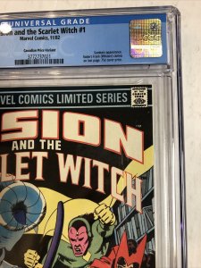 Vision & The Scarlet Witch (1982) # 1 (CGC 9.8 WP) - Canadian Price Variants CPV