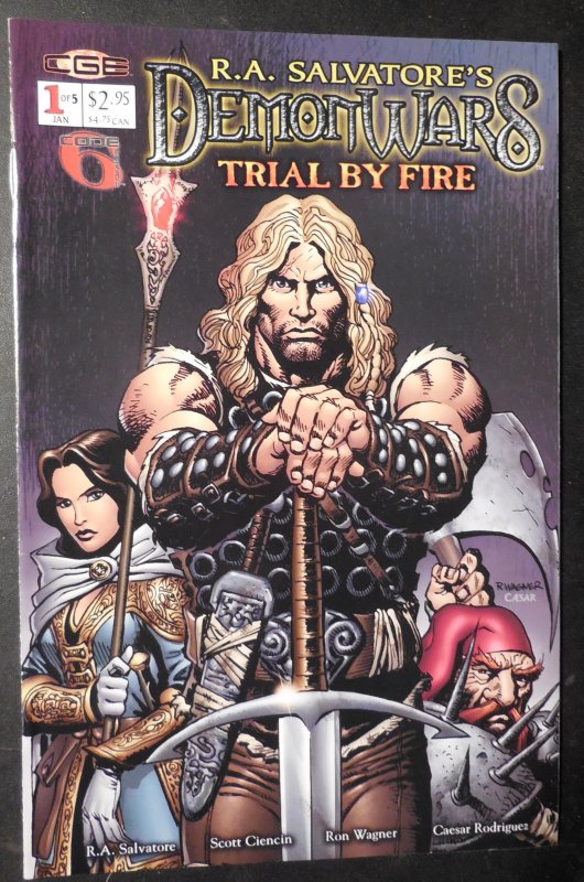 R.A. Salvatore's DemonWars: Trial by Fire #1 (2003)