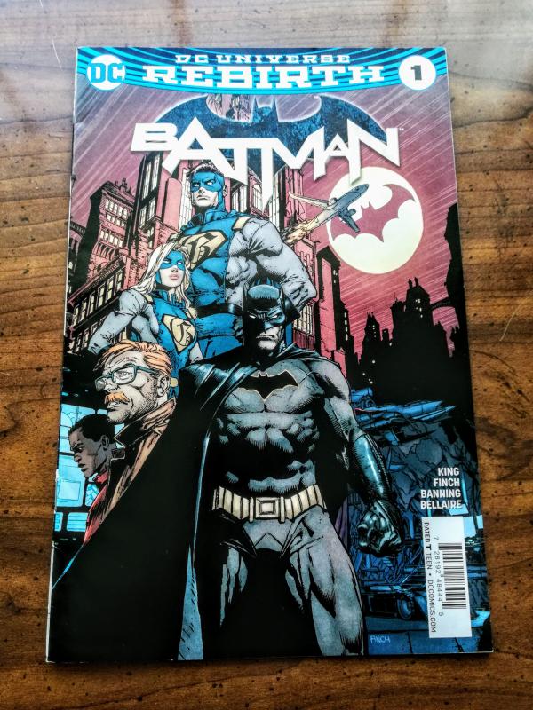 DC Universe Rebirth Batman: #1 Wal-Mart Variants