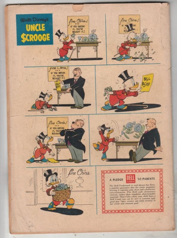 Uncle Scrooge, Walt Disney #17 (Mar-57) VG+ Affordable-Grade Uncle Scrooge
