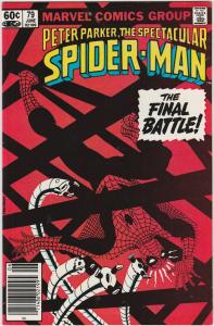 5 Peter Parker, the Spectacular Spider-Man Marvel Comics # 66 72 79 80 82 AH3