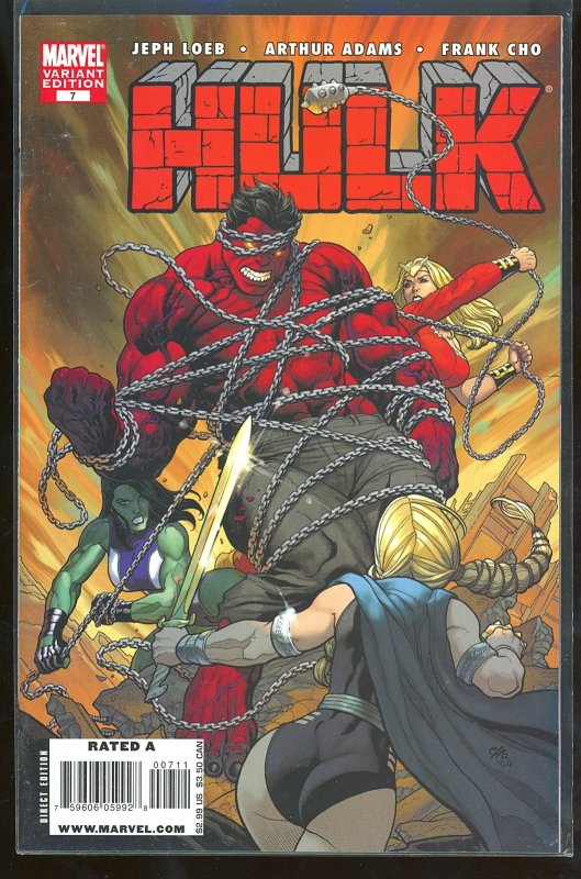 Hulk #7 Cho Cover (2008) Hulk
