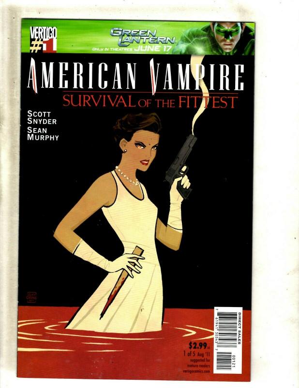 American Vampire # 1 NM VARIANT Cover DC Vertigo Comic Book Snyder Horror J381