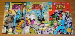 Zen Intergalactic Ninja #1-3 VF/NM complete series - archie comics set lot 2