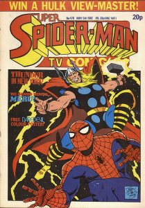 SUPER SPIDER-MAN TV COMIC  (UK MAG) #478 Fine