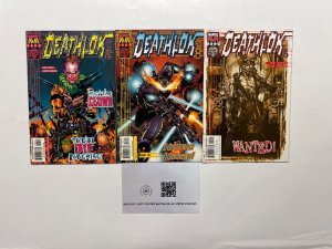 3 Deathlok Marvel Comic Books # 2 3 4 Avengers Defenders Iron Man Hulk 41 JS45