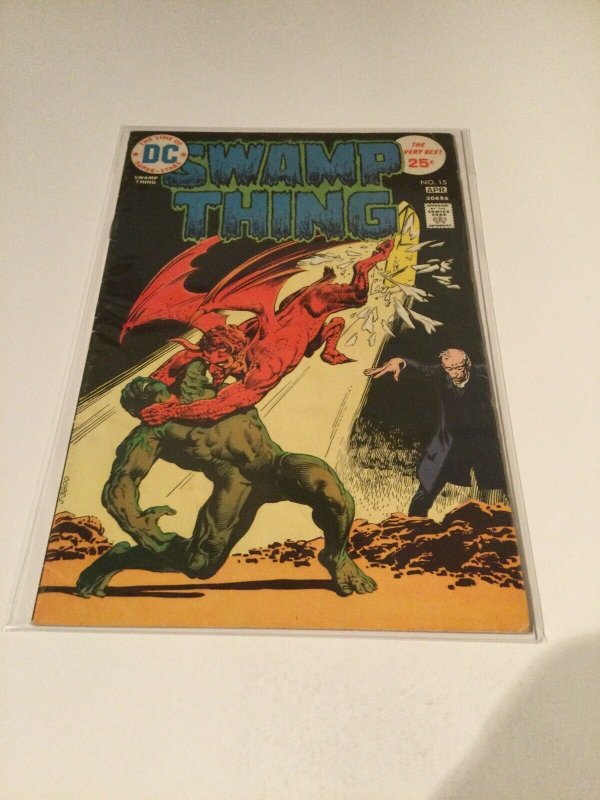 Swamp Thing 15 Vg+ Very Good+ 4.5 DC Comics