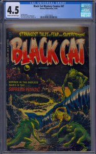 BLACK CAT MYSTERY COMICS #47 CGC 4.5 JOE CERTA