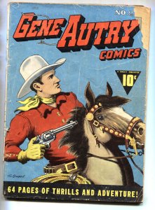 Gene Autry #2  1943 - Fawcett  -G - Comic Book