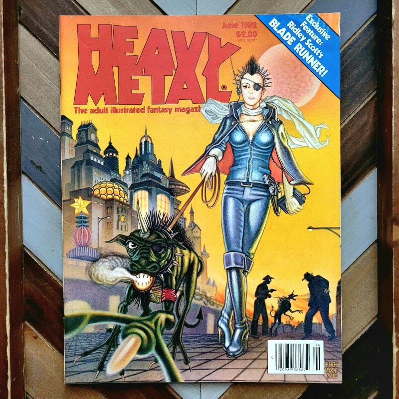 HEAVY METAL Vol.6 #3 & 4 (1982) Sharp Set Of 2 FANTASY ART Legendary Creators