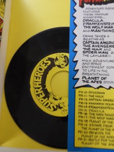 Book and Record Set #PR-11 (1974) The Hulk! Sharp VG / VF R  Condition!