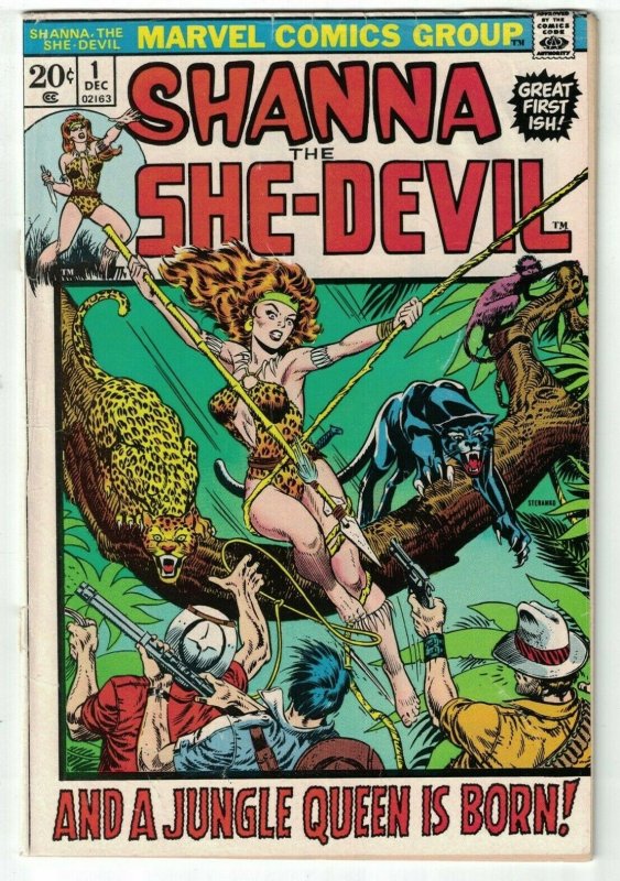 Shanna the She-Devil (1st Series) #1 ; Marvel | low grade comic - save on ship