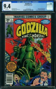 Godzilla #1 (1977) CGC 9.4 NM