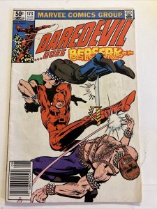 DAREDEVIL #173 (1981) MARVEL COMUCS FRANK MILLER GLADIATOR SEE PICS NEWSPRINT