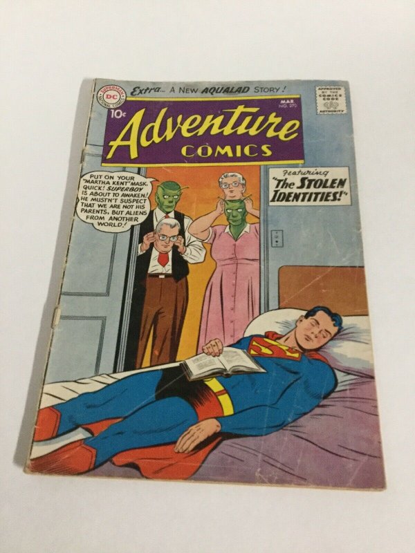 Adventure Comics 270 Gd Good 2.0 Bottom Staple Detached DC Comics Silver Age