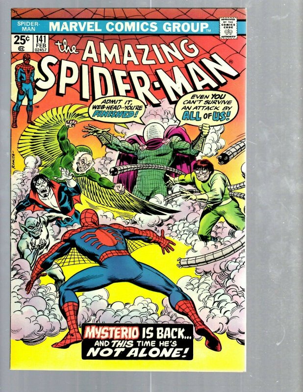 Amazing Spider-Man # 141 NM- Marvel Comic Book MJ Vulture Goblin Scorpion TJ1