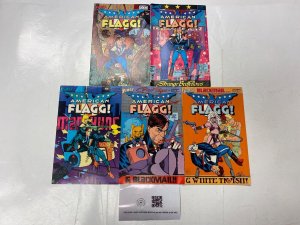 5 American Flagg! #18 19 20 21 22 FIRST comic book 58 KM41