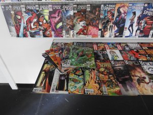 Huge Lot of 200+ Comics W/  Spiderman, Ghost Rider, +More! Avg VF Condition!