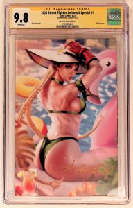 Street Fighter Swimsuit Special #1(2022) SS CGC 9.8 Carnivore Comics Edition A