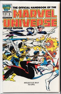 The Official Handbook of the Marvel Universe #9 (1986)