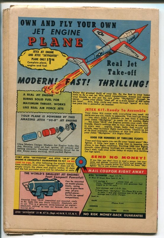 Adventures Into The Unknown #99  1958 - ACG  -G - Comic Book