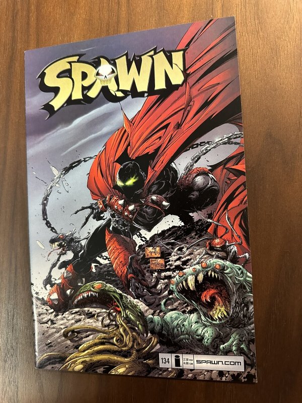Spawn #134 VF+ Greg Capullo & Todd McFarlane Cover Low Print Run (Image 2004)