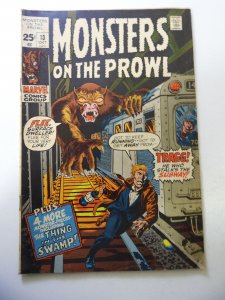 Monsters on the Prowl #13 (1971) VG/FN Condition