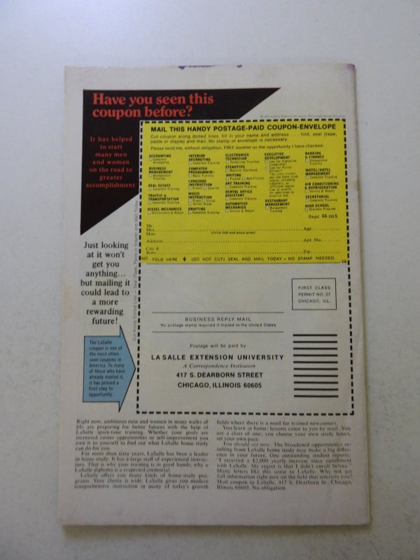 Doctor Strange #9 (1975) FN- condition rusty staples