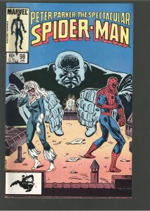PETER PARKER THE SPECTACULAR SPIDERMAN #98 NM;1ST SPOT IN SPIDERVERSE 2???