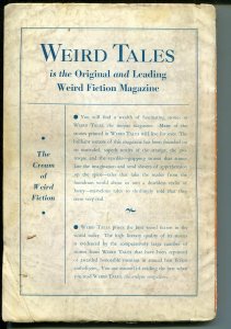 Weird Tales 10/1935-Margaret Brundage-Good Girl Art-Dr Satan-Quinn-pulp-VG-