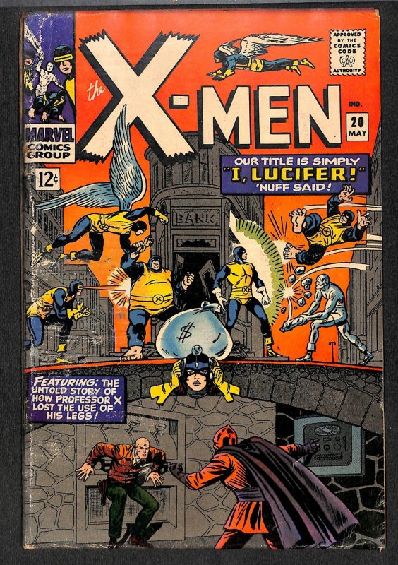 X-Men #20 GD- 1.8 Marvel Comics