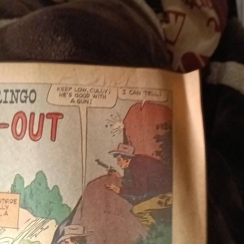 FOUR COLOR #1142 Western Tv Show DELL COMICS JOHNNY RINGO NOVEMBER 1960 ...