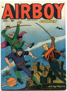 Airboy Comics Vol 8 #6- HEAP POP WARNER EGYPTIAN COLLECTION VF 