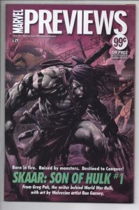 MARVEL PREVIEWS #56, NM, 2008, Skaar Son of Hulk, Eternals