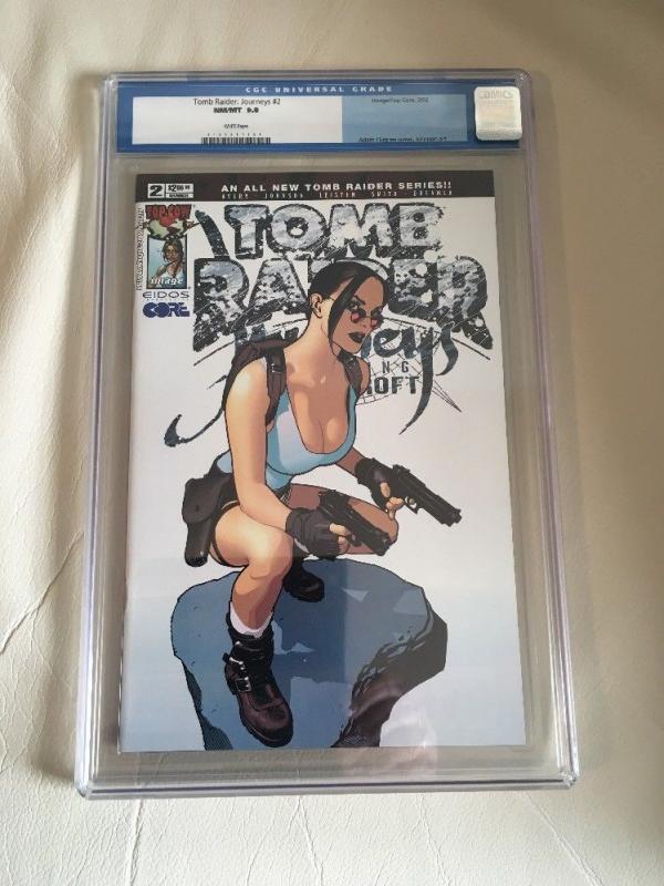 Tomb Raider Journeys #2 2002 CGC 9.8 Adam Hughes Cover