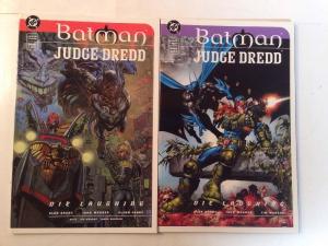 Batman Judge Dreed 1-2 Die Laughing Complete Near Mint Lot Set Run