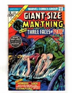 MAN THING (1974) GS  5 FINE  Aug. 1975