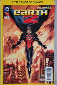 Earth 2 #17 Doug Mahnke Superman Cover 1:25 Mahnke Variant DC Comics 2012 VFNM