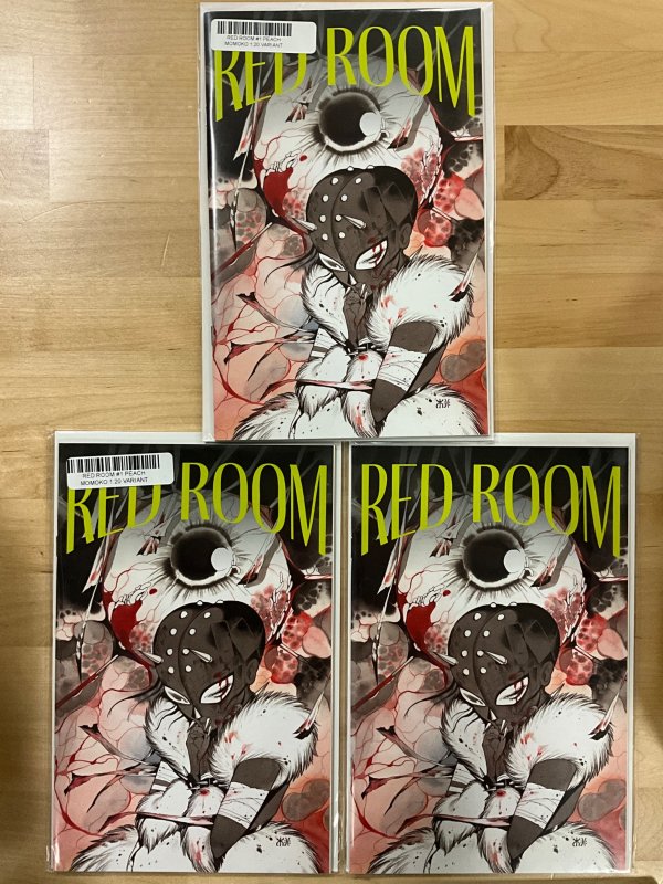 [3 pack] Red Room: The Antisocial Network #1 Cover D (2021)