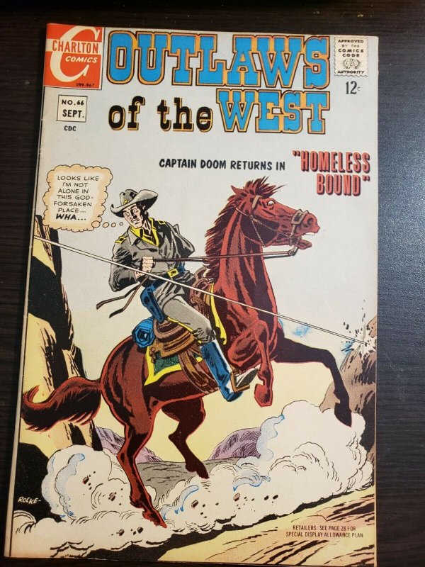 Outlaws of the West #66 (1967)