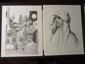 1982 F.O.O.G Friends of Old Gerber Portfolio 10 VF+ Prints in FN+ Envelope