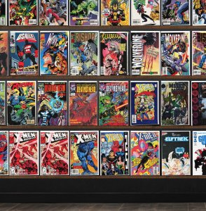Huge Lot 150+ Comics with Bloodshot, Wolverine, Eternal Warrior & More!