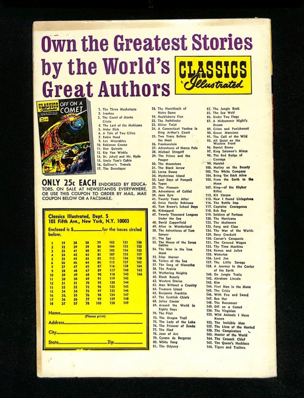 Classics Illustrated #169