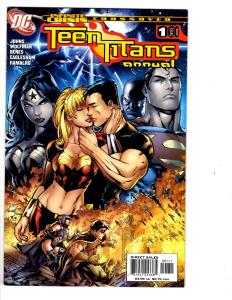 6 Teen Titans DC Comic Books # 65 66 67 68 69 Annual #1 Superboy Wonder GirlJ128