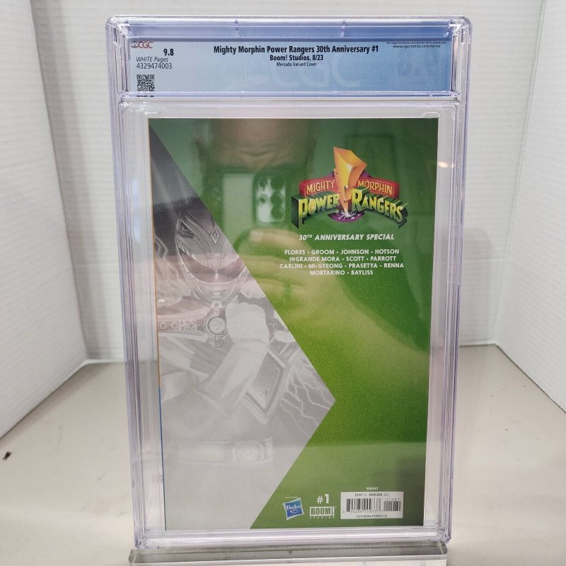 Mighty Morphin Power Rangers 30th Anniversary Special 1:10 Mercado CGC 9.8