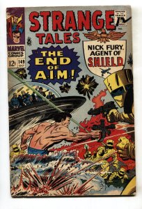 STRANGE TALES #149--comic book--NICK FURY--DOCTOR STRANGE--MARVEL