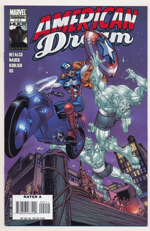 American Dream (2008 Marvel) #1-5 VF/NM Complete series