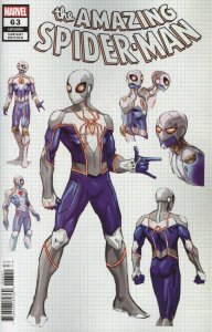 Amazing Spider-Man (2018) #63 (#864) VF/NM Dustin Weaver Design Variant Cover