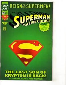 8 Action Comics Feat. Superman DC Comics # 684 685 686 687 (2) 688 689 690 CR12